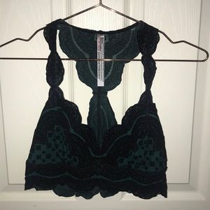 Free People Velvet Bralette